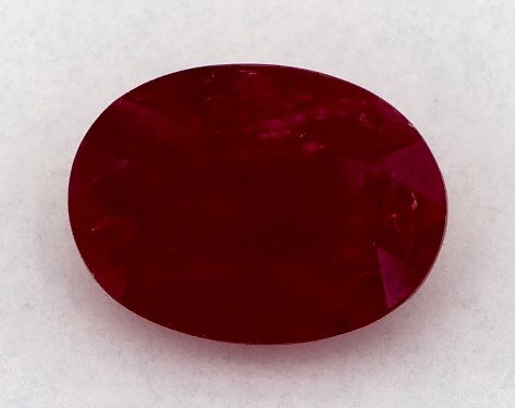  1.14 Carat Ruby   Oval gemstones
