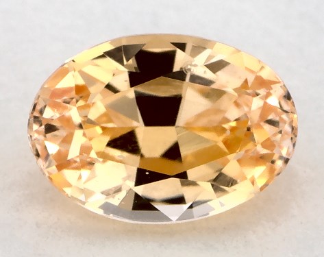  1.20 Carat Yellow Sapphire   Oval gemstones
