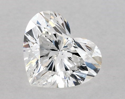 This 1.02 carat heart diamond D color VS1 clarity has Ideal proportions and a diamond grading report from GIA