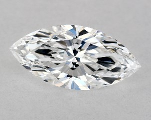 GIA 0.54 Carat D-VVS1 Ideal Cut Marquise Diamond