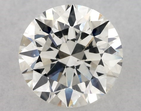 This 1.04 carat round diamond I color SI2 clarity has Excellent proportions and a diamond grading report from GIA