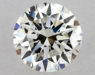 IGI 0.50 Carat H-SI1 Excellent Cut Round Diamond