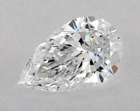 IGI 1.51 Carat E-VS1 Ideal Cut Pear Lab-Grown Diamond