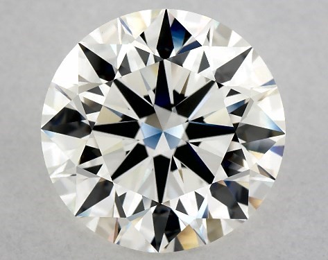 IGI 4.02 Carat H-VS1 Excellent Cut Round Diamond
