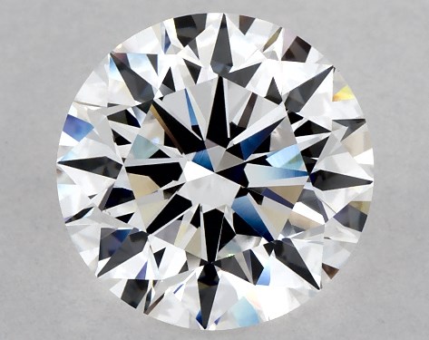 This 3.02 carat round diamond D color VS1 clarity has Excellent proportions and a diamond grading report from GIA