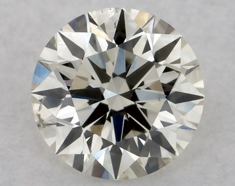 IGI 0.30 Carat J-SI1 Excellent Cut Round Diamond