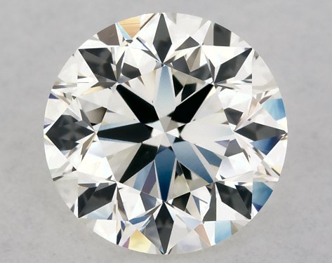 This 0.9 carat round diamond H color VS1 clarity has Very Good proportions and a diamond grading report from IGI