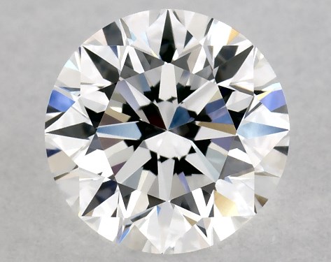 This 0.7 carat round diamond D color IF clarity has Excellent proportions and a diamond grading report from GIA