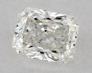 GIA 0.51 Carat G-VS2 Ideal Cut Radiant Diamond