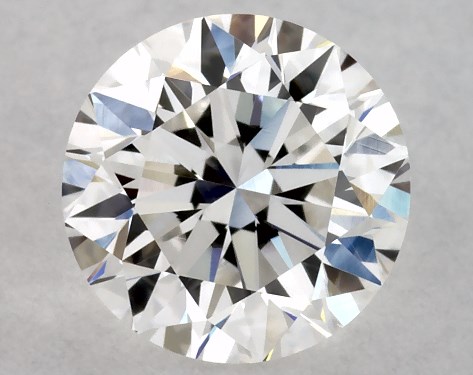This 0.9 carat round diamond E color VS1 clarity has Very Good proportions and a diamond grading report from GIA