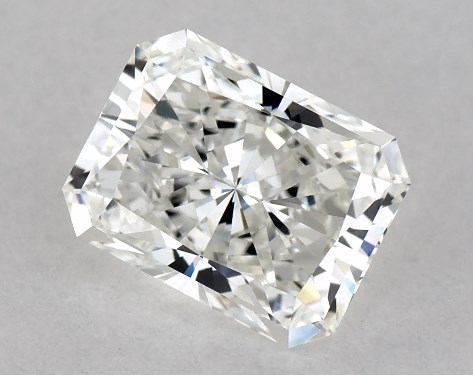GIA 1.01 Carat H-VVS2 Ideal Cut Radiant Diamond