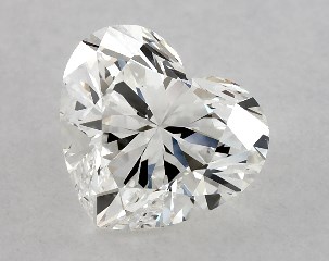 GIA 0.80 Carat G-VS2 Ideal Cut Heart Diamond