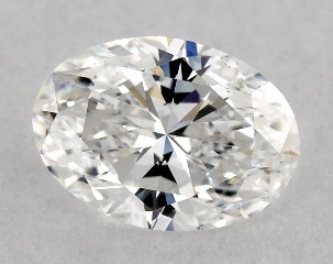 GIA 0.51 Carat E-SI1 Ideal Cut Oval Diamond