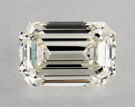 This 1.73 carat emerald diamond J color VVS2 clarity has Very Good proportions and a diamond grading report from IGI