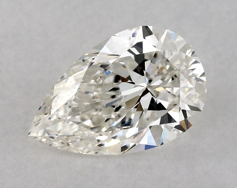 GIA 1.01 Carat H-SI1 Very Good Cut Pear Diamond
