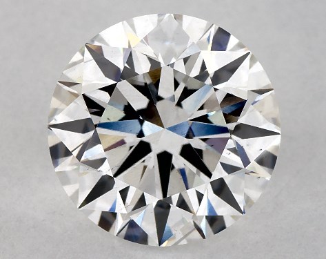 This Lab-Grown diamond 3.01 carat round E color SI1 clarity has Excellent proportions and a diamond grading report from GIA