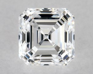 GIA 0.52 Carat D-VVS1 Very Good Cut Asscher Diamond