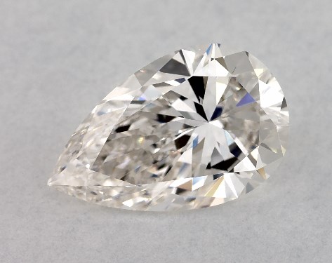 This 2 carat pear diamond H color IF clarity has Very Good proportions and a diamond grading report from GIA