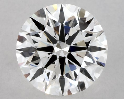 This Lab-Grown diamond 1.32 carat round E color VS1 clarity has Ideal proportions and a diamond grading report from IGI