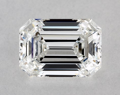 IGI 1.55 Carat E-VS1 Ideal Cut Emerald Lab-Grown Diamond