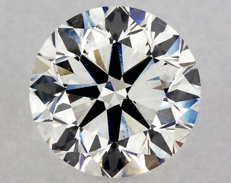 GIA 2.01 Carat H-SI1 Very Good Cut Round Diamond