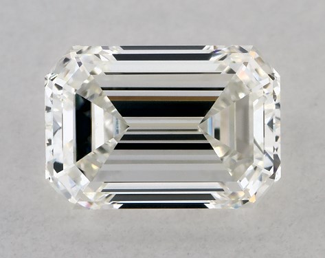 IGI 1.03 Carat H-VVS1 Very Good Cut Emerald Diamond