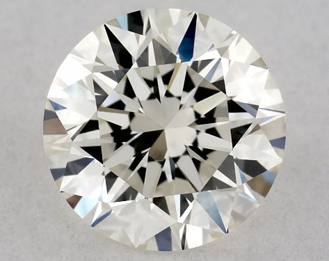 This 0.8 carat round diamond J color VVS1 clarity has Excellent proportions and a diamond grading report from IGI