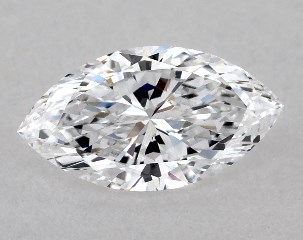 GIA 0.50 Carat D-VVS2 Very Good Cut Marquise Diamond