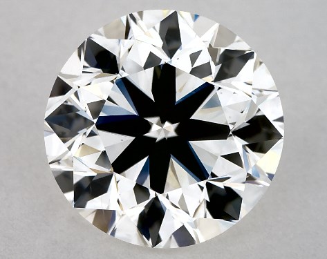 GIA 2.00 Carat H-SI1 Very Good Cut Round Diamond