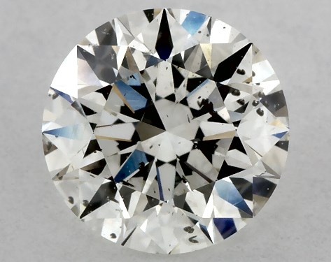 GIA 1.01 Carat H-SI2 Excellent Cut Round Diamond