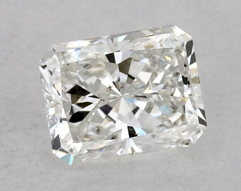 GIA 1.00 Carat H-SI1 Very Good Cut Radiant Diamond