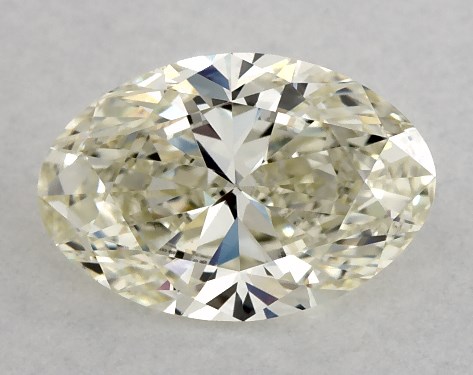 This 1.02 carat oval diamond J color VS1 clarity has Very Good proportions and a diamond grading report from IGI