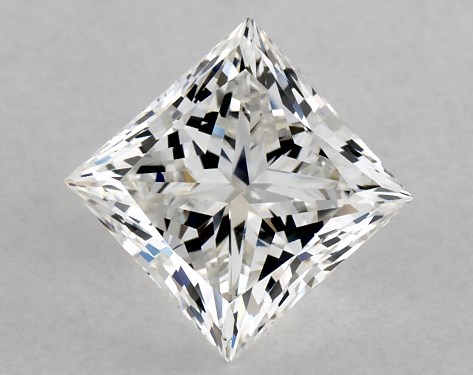 GIA 1.01 Carat H-VS2 Ideal Cut Princess Diamond