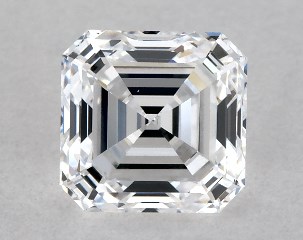 GIA 0.54 Carat D-VS1 Very Good Cut Asscher Diamond