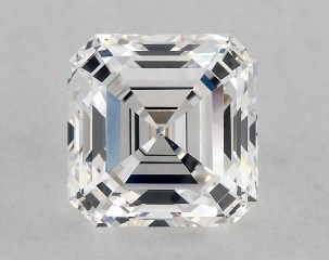 GIA 0.57 Carat F-VS1 Very Good Cut Asscher Diamond