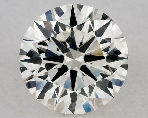 IGI 1.07 Carat H-SI1 Excellent Cut Round Diamond