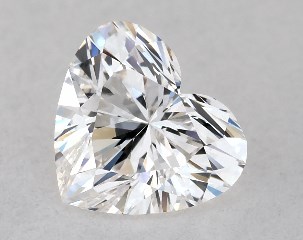 GIA 0.51 Carat G-SI1 Ideal Cut Heart Diamond