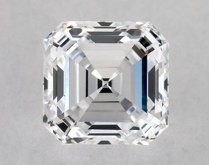 GIA 0.50 Carat D-VVS1 Very Good Cut Asscher Diamond