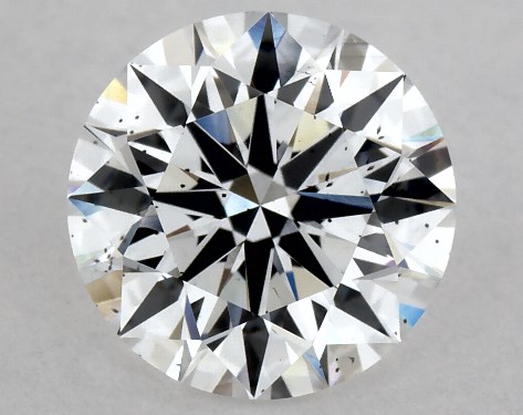 This Lab-Grown diamond 1.52 carat round E color SI1 clarity has Ideal proportions and a diamond grading report from IGI
