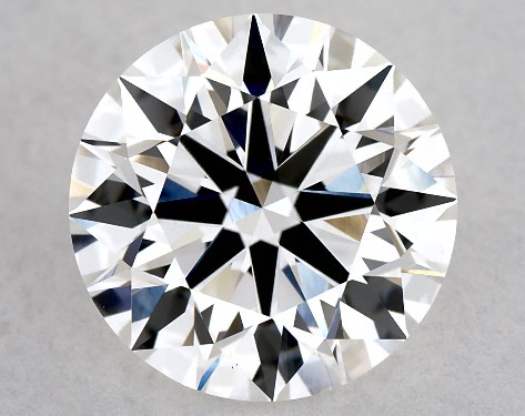 GIA 2.08 Carat F-VS1 Excellent Cut Round Lab-Grown Diamond