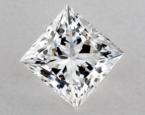 GIA 1.50 Carat E-VS1 Ideal Cut Princess Lab-Grown Diamond