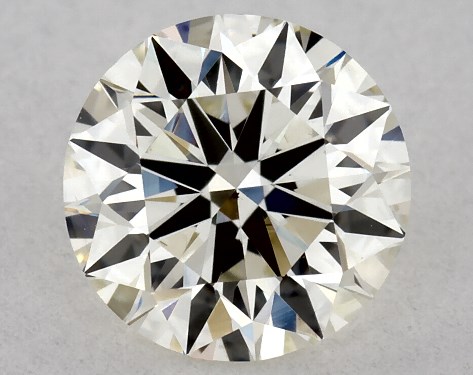 This 0.71 carat round diamond I color VS2 clarity has Excellent proportions and a diamond grading report from IGI
