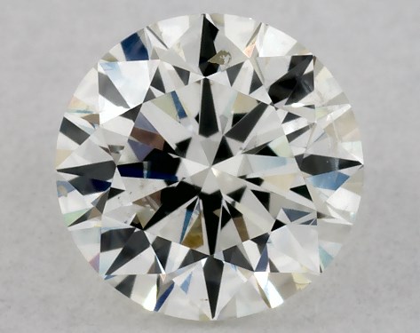 IGI 0.50 Carat H-SI1 Excellent Cut Round Diamond