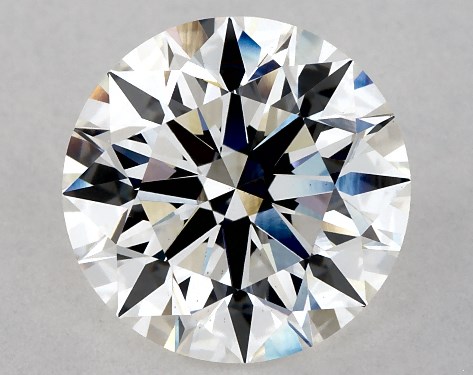 GIA 3.01 Carat F-VS1 Excellent Cut Round Lab-Grown Diamond