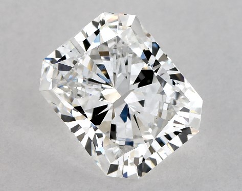 GIA 1.51 Carat E-VS1 Ideal Cut Radiant Lab-Grown Diamond