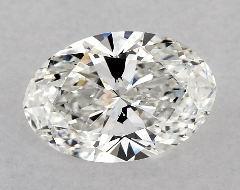 GIA 1.59 Carat F-VS1 Ideal Cut Oval Lab-Grown Diamond