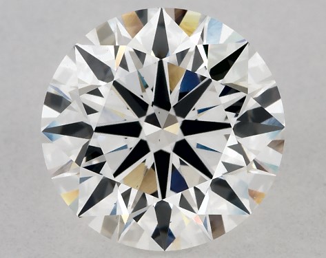 GIA 2.05 Carat E-VS2 Excellent Cut Round Lab-Grown Diamond