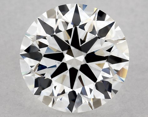 GIA 2.01 Carat F-VS1 Excellent Cut Round Lab-Grown Diamond