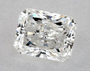 GIA 0.54 Carat G-VS1 Ideal Cut Radiant Diamond