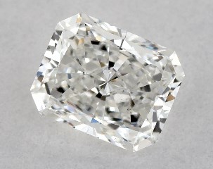GIA 0.51 Carat G-VS2 Ideal Cut Radiant Diamond